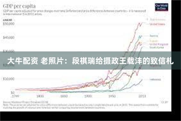 大牛配资 老照片：段祺瑞给摄政王载沣的致信札