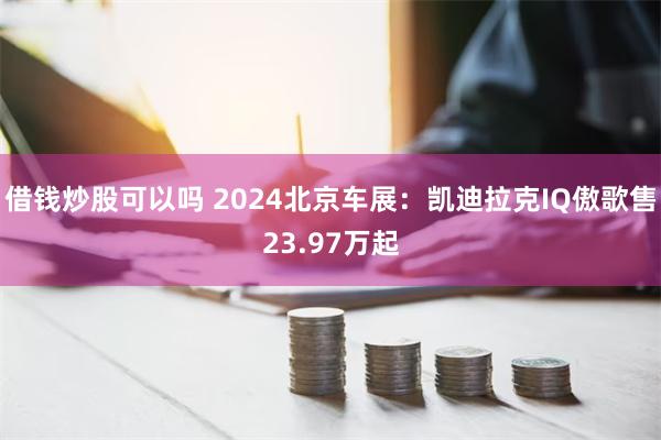 借钱炒股可以吗 2024北京车展：凯迪拉克IQ傲歌售23.97万起