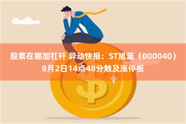 股票在哪加杠杆 异动快报：ST旭蓝（000040）8月2日14点48分触及涨停板